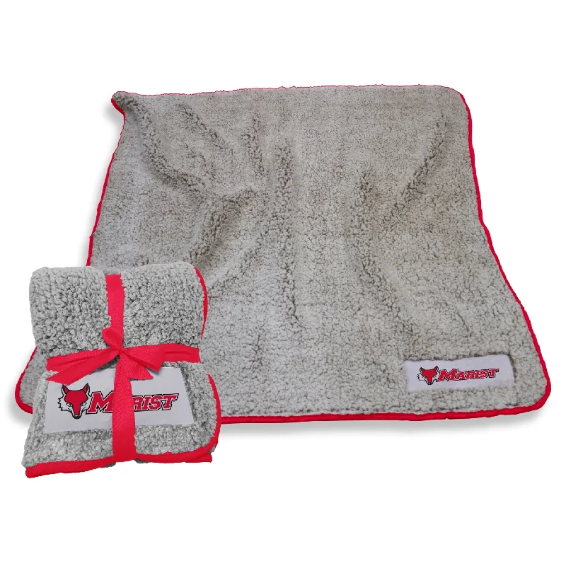 Team-themed pillows for ultimate sports fan comfort-Marist College Frosty Fleece