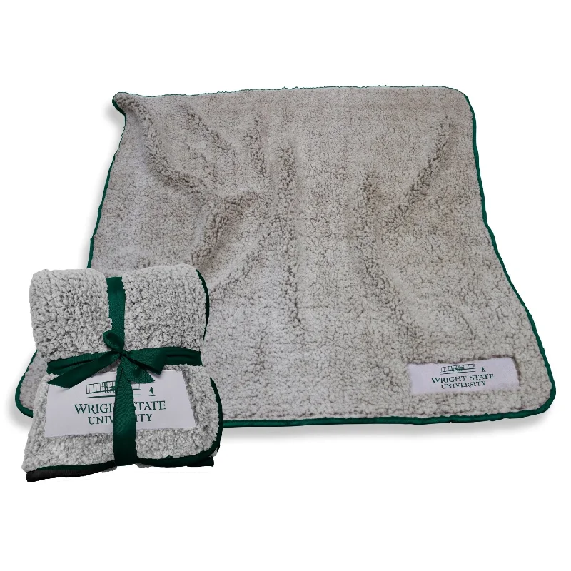 Team home textiles for your man cave or fan cave-Wright State Frosty Fleece