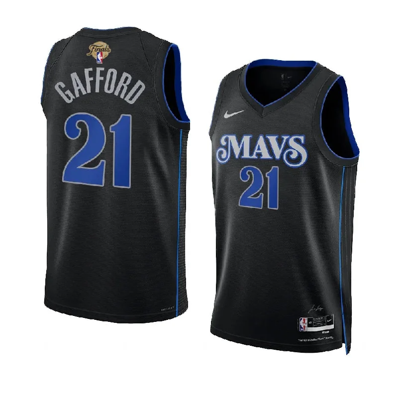 Personalized soccer jersey for a unique look-Personalized basketball jersey for a unique look-Daniel Gafford Dallas Mavericks NBA Finals 2024 Jersey