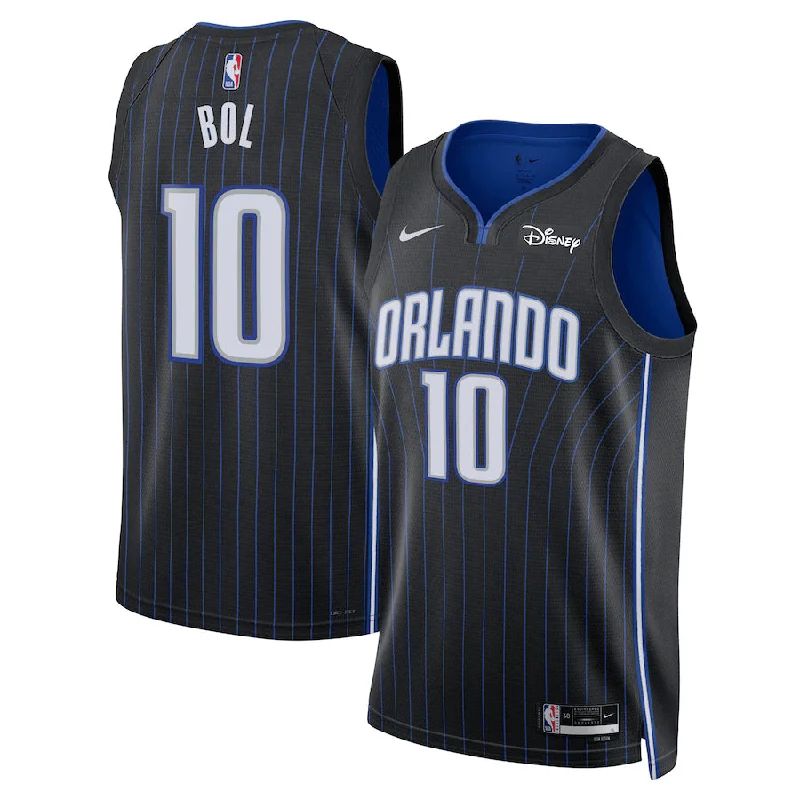 Soccer jersey for casual and professional athletes-Basketball jersey for casual and professional athletes-Bol Bol Orlando Magic Jersey