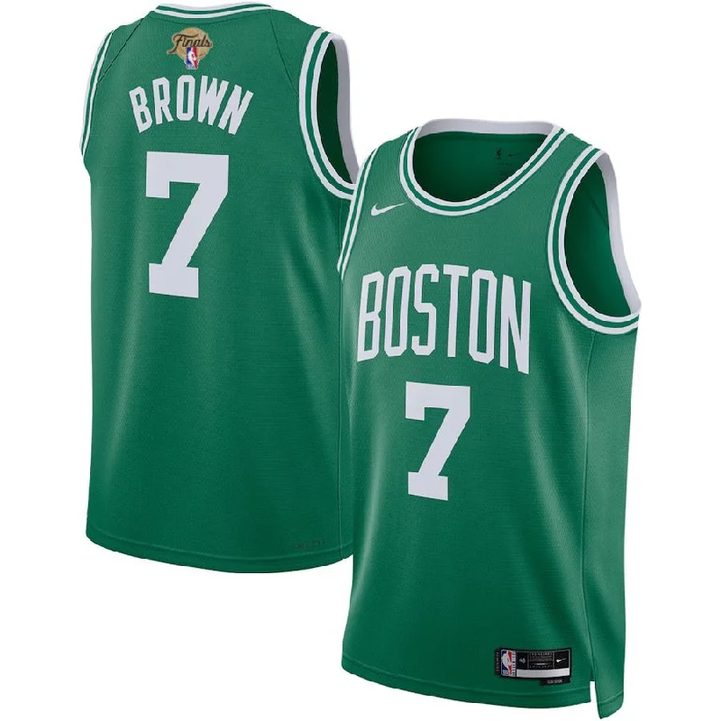 Custom soccer jersey for all skill levels-Custom basketball jersey for all skill levels-Jaylen Brown Boston Celtics NBA Finals 2024 Jersey