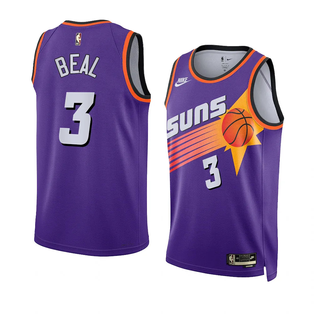 Authentic soccer jersey for collectors-Authentic basketball jersey for collectors-Bradley Beal Phoenix Suns Jersey