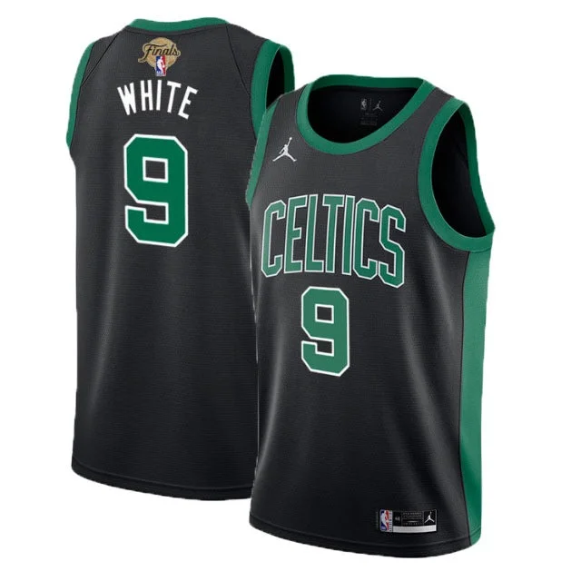 Soccer jersey with modern cut and fit-Basketball jersey with modern cut and fit-Derrick White Boston Celtics NBA Finals 2024 Jersey