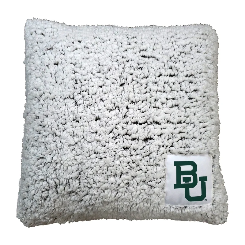 Comfortable team home textiles for relaxing after the game-Baylor Frosty Throw Pillow