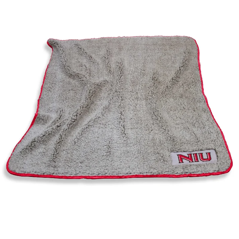 Soft, plush team blankets for watching the game in style-Northern Illinois Frosty Fleece