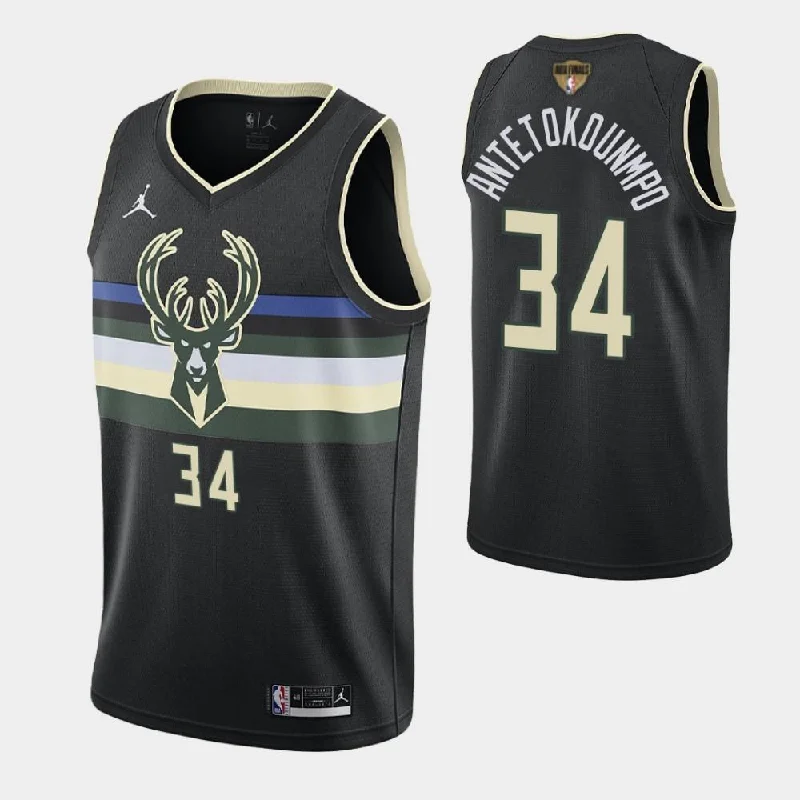 Custom soccer jersey for corporate team events-Custom basketball jersey for corporate team events-Giannis Antetokounmpo Milwaukee Bucks Finals Jersey