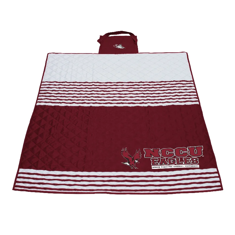 Team home textiles with team names and player numbers-NC Central Outdoor Blanket