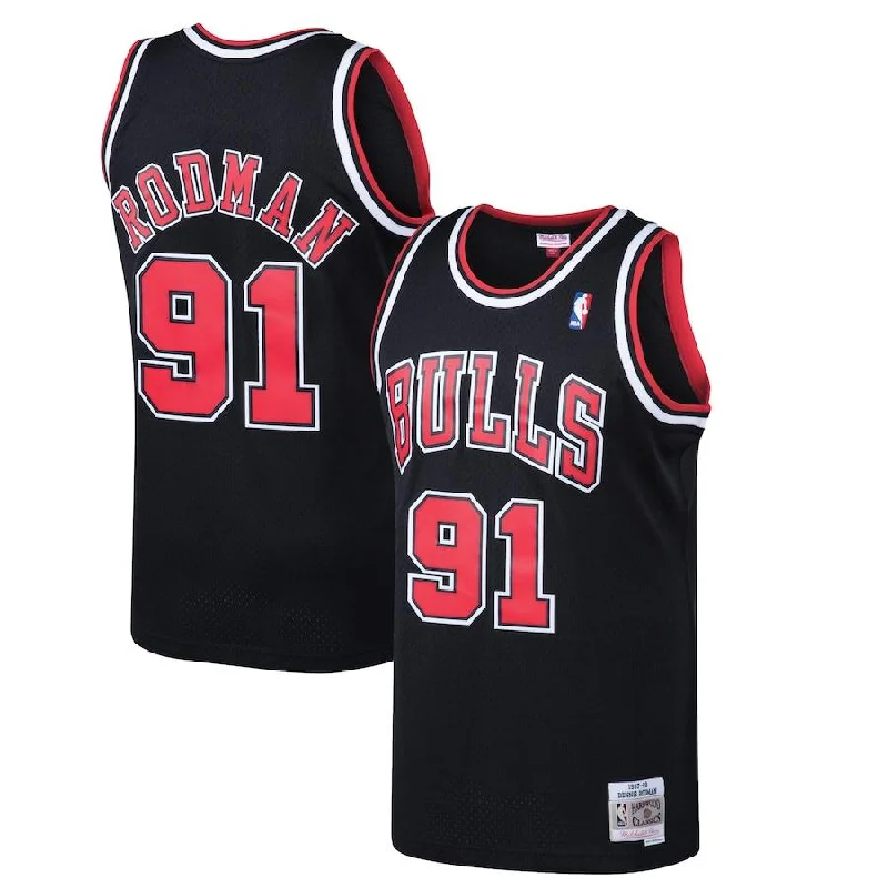 High-quality soccer jerseys for youth teams-High-quality basketball jerseys for youth teams-Dennis Rodman Chicago Bulls Jersey