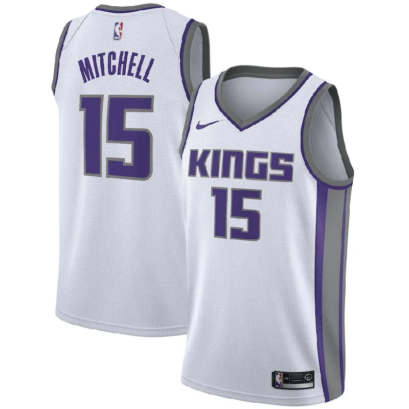 Soccer jersey with sporty designs for streetwear-Basketball jersey with sporty designs for streetwear-Davion Mitchell Sacramento Kings Jersey