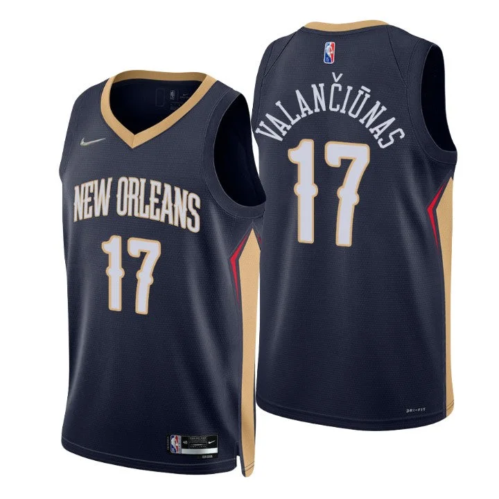 Soccer jersey for all team sizes and ages-Basketball jersey for all team sizes and ages-Jonas Valanciunas New Orleans Pelicans Jersey