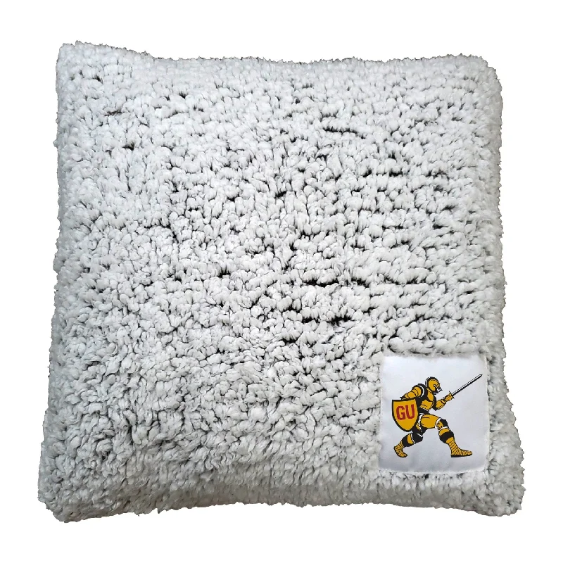 Team home textiles with team names and player numbers-Gannon U Frosty Throw Pillow