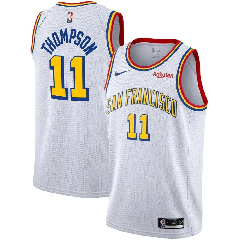 Soccer jersey with sporty designs for streetwear-Basketball jersey with sporty designs for streetwear-Klay Thompson Golden State Warriors Jersey