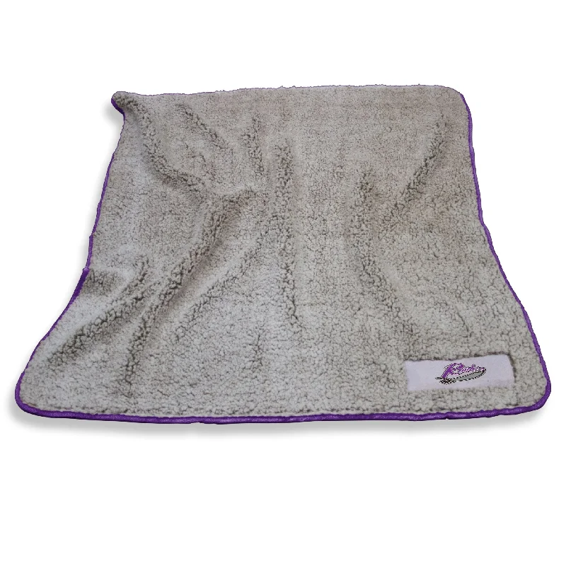 Team home textiles with matching pillows and blankets-Mount Union Frosty Fleece