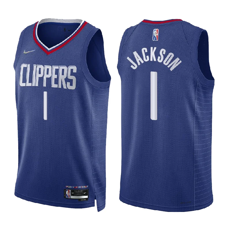 Soccer jersey for fans who love their team-Basketball jersey for fans who love their team-Reggie Jackson Los Angeles Clippers Jersey