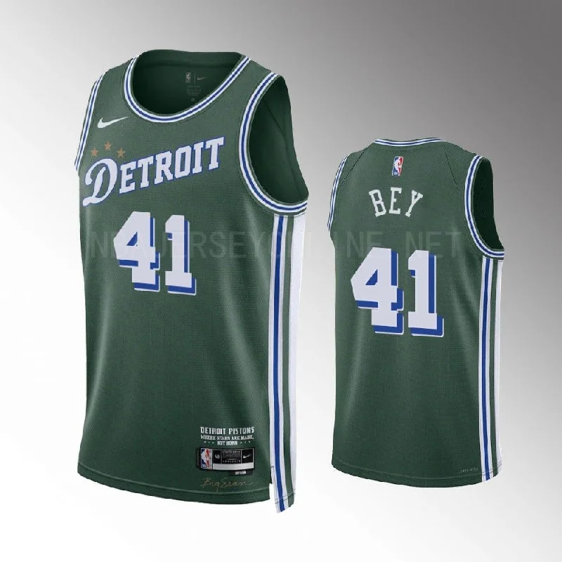 Soccer jersey for fans who love their team-Basketball jersey for fans who love their team-Saddiq Bey Detroit Pistons Jersey