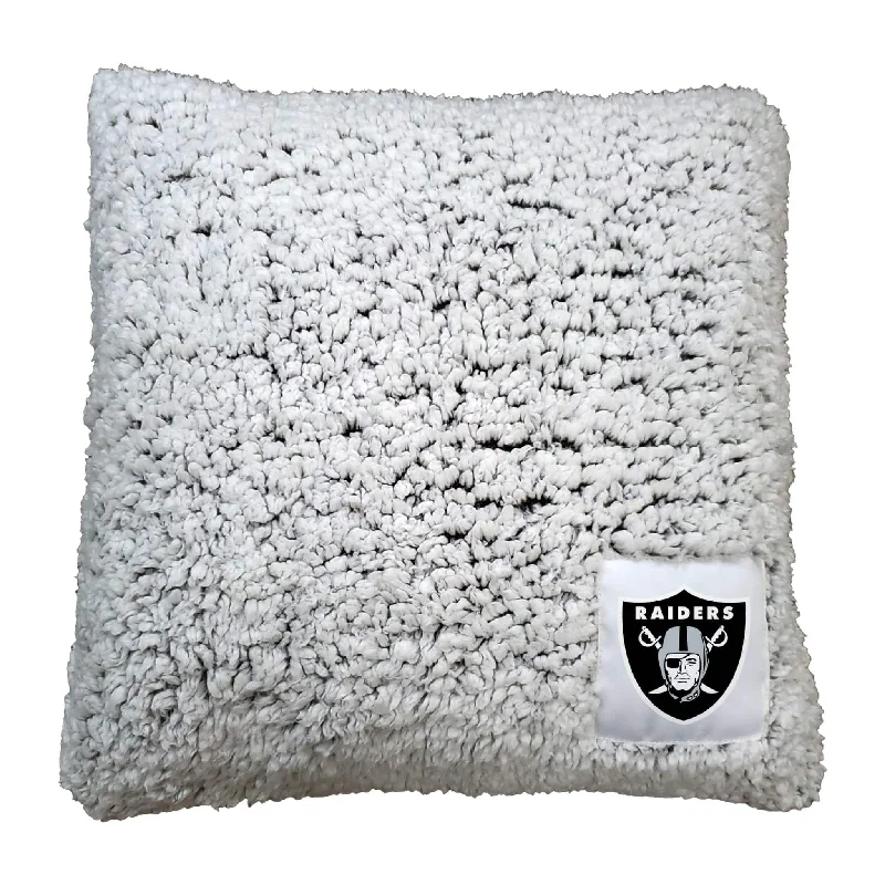 Custom team home textiles for sports parties-Las Vegas Raiders Frosty Throw Pillow