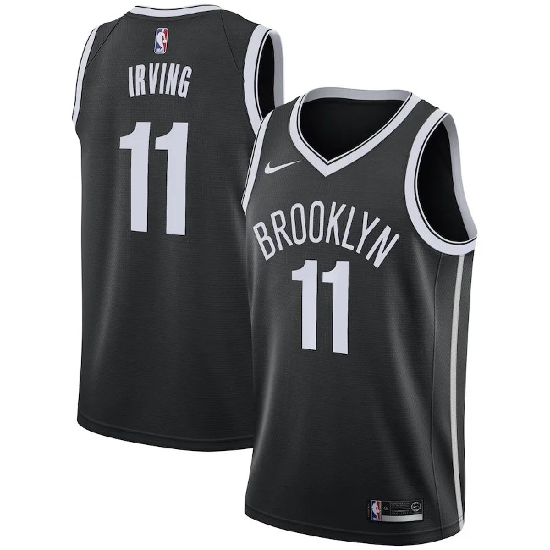 Soccer jersey with breathable fabric for all-day wear-Basketball jersey with breathable fabric for all-day wear-Kyrie Irving Brooklyn Nets Jersey