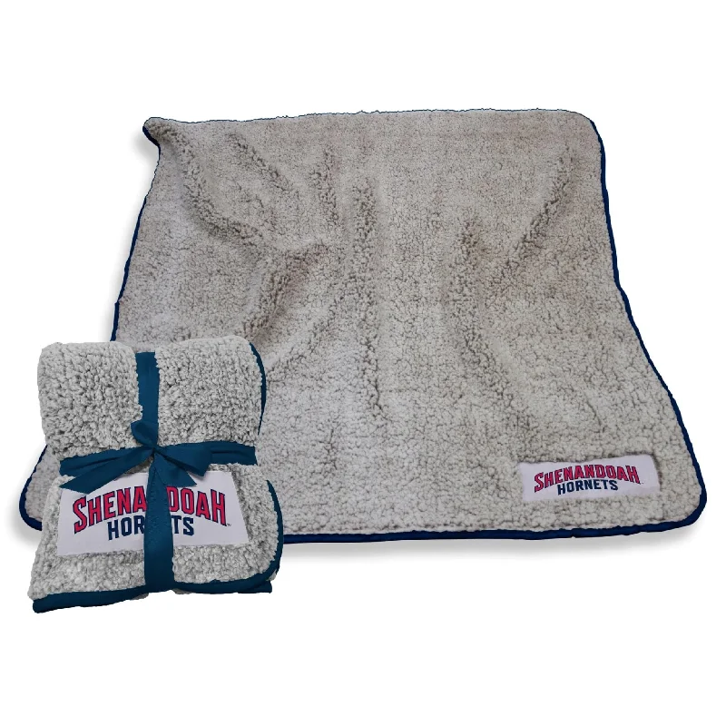 Custom team home textiles for tailgating parties-Shenandoah University Navy Frosty Fleece