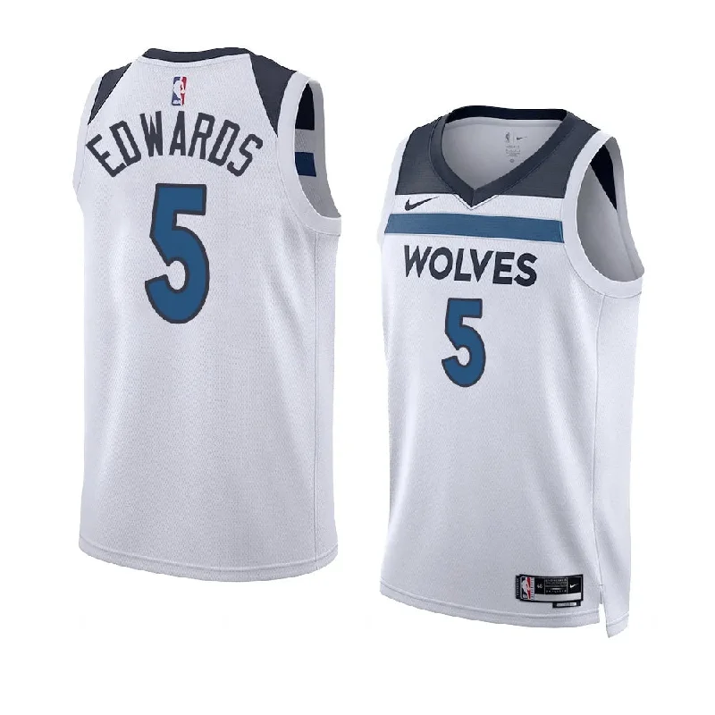 Soccer jersey with custom team branding-Basketball jersey with custom team branding-Anthony Edwards Minnesota Timberwolves Jersey