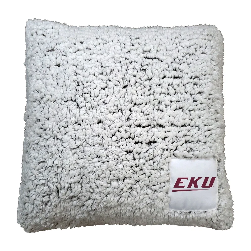 Team home textiles for sports-themed décor-Eastern Kentucky Frosty Pillow