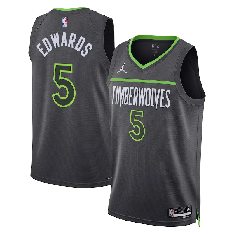 Personalized soccer jersey for sports enthusiasts-Personalized basketball jersey for sports enthusiasts-Anthony Edwards Minnesota Timberwolves Jersey