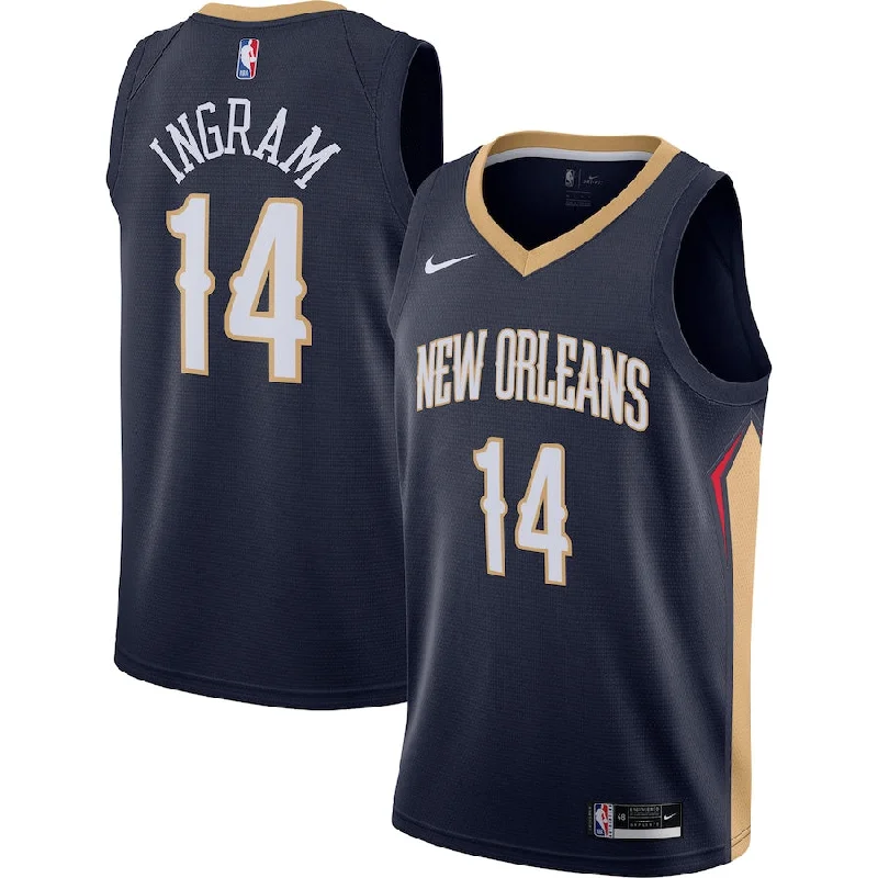 Personalized soccer jersey for team pride-Personalized basketball jersey for team pride-Brandon Ingram New Orleans Pelicans Jersey