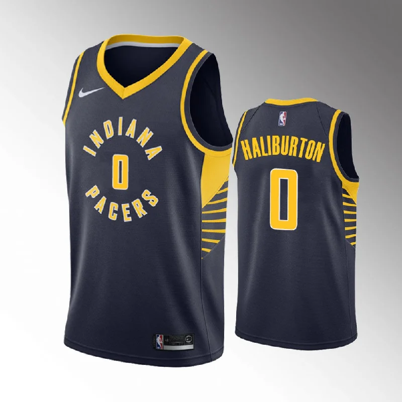 Custom soccer jersey with high-performance fabric-Custom basketball jersey with high-performance fabric-Tyrese Haliburton Indiana Pacers Jersey