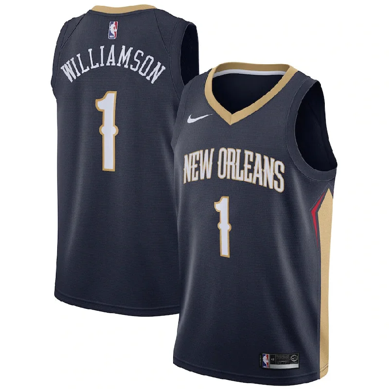 Soccer jersey with player names and numbers-Basketball jerseys with player names and numbers-Zion Williamson New Orleans Pelicans Jersey