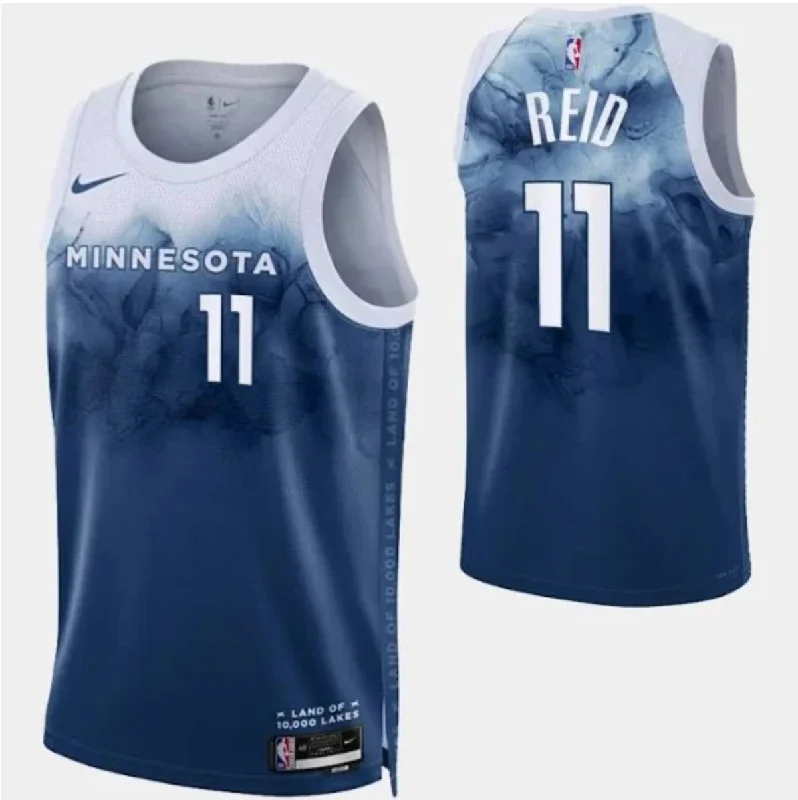 Soccer jersey with unique designs for special events-Basketball jersey with unique designs for special events-Naz Reid Minnesota Timberwolves Jersey