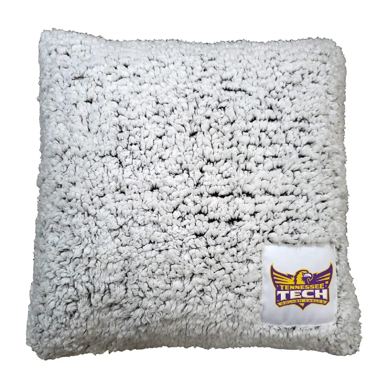 Team home textiles with ultra-soft texture-Tennessee Tech Frosty Throw Pillow