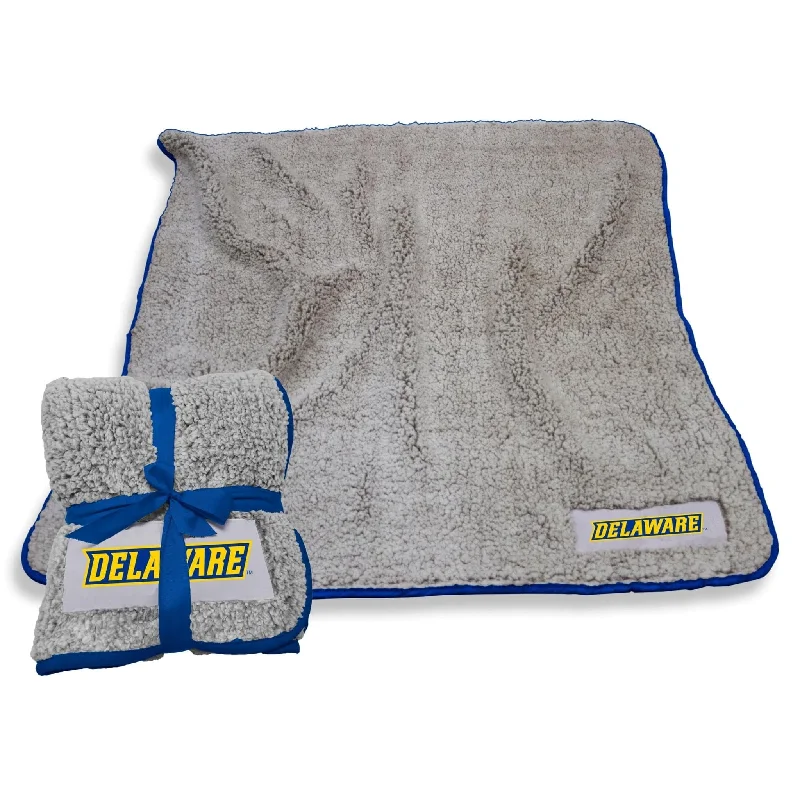 Custom team blankets for cozy home games-University of Delaware Frosty Fleece