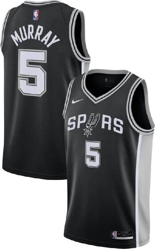 Custom soccer jersey for school spirit and pride-Custom basketball jersey for school spirit and pride-Dejounte Murray San Antonio Spurs Jersey