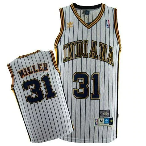 Personalized soccer jersey with bold number designs-Personalized basketball jersey with bold number designs-Reggie Miller Indiana Pacers Jersey