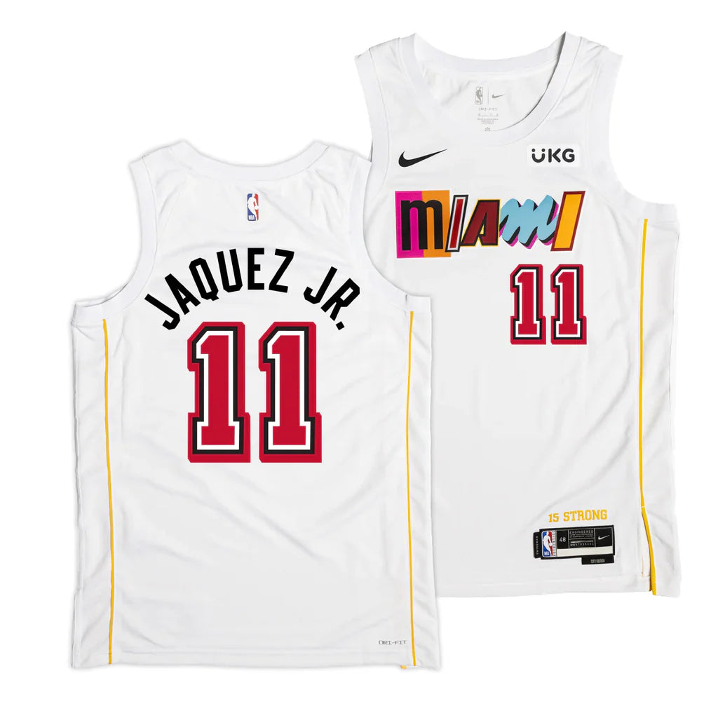 Custom soccer jersey with your favorite team-Custom basketball jersey with your favorite team-Jaime Jaquez Jr Miami heat Jersey