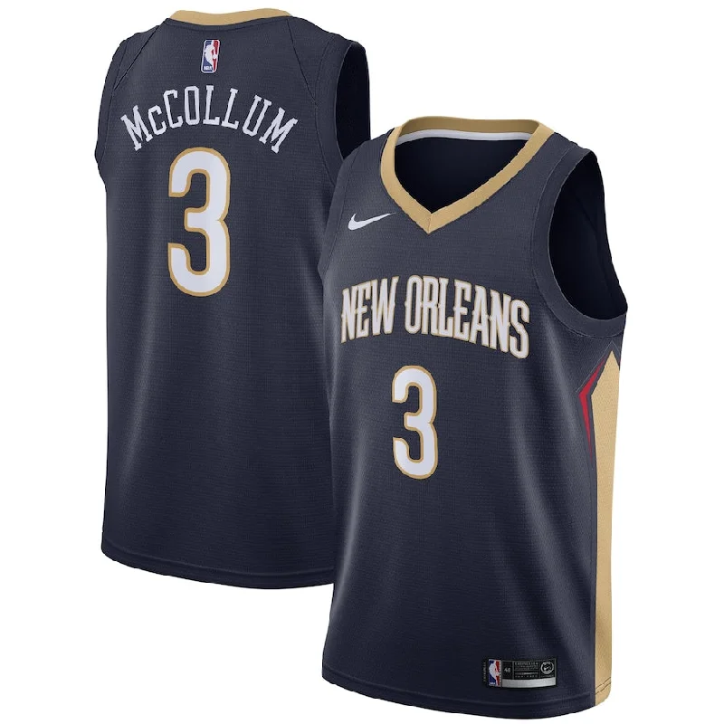 Custom soccer jersey for recreational leagues-Custom basketball jersey for recreational leagues-CJ McCollum New Orleans Pelicans Jersey