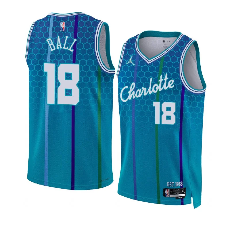 Custom soccer jersey for ultimate team pride-Custom basketball jersey for ultimate team pride-LiAngelo Ball Charlotte Hornets Jersey