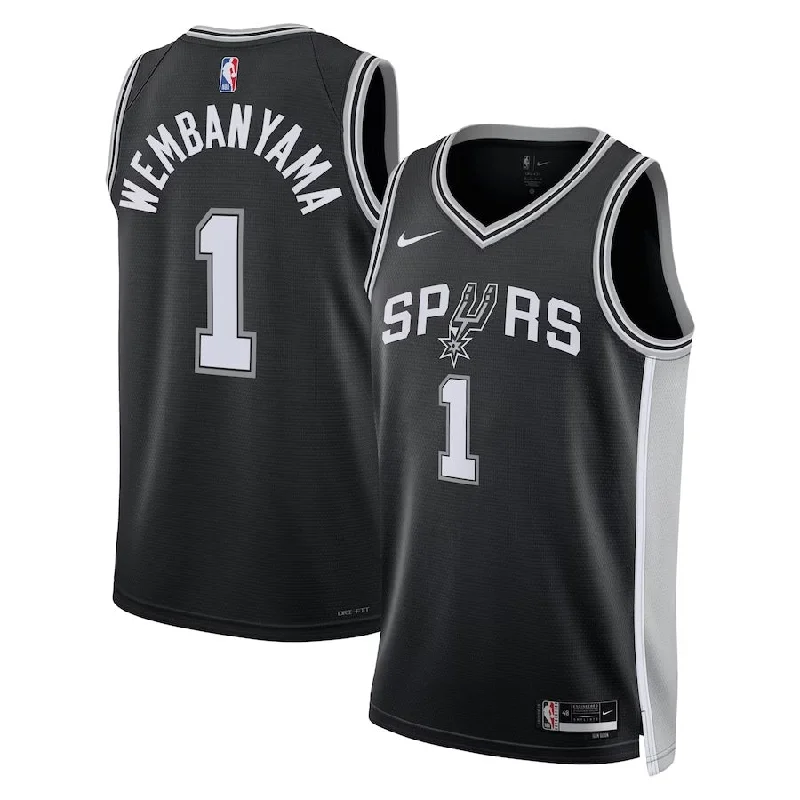 Soccer jersey for women, men, and youth players-Basketball jersey for women, men, and youth players-Victor Wembanyama San Antonio Spurs Jersey