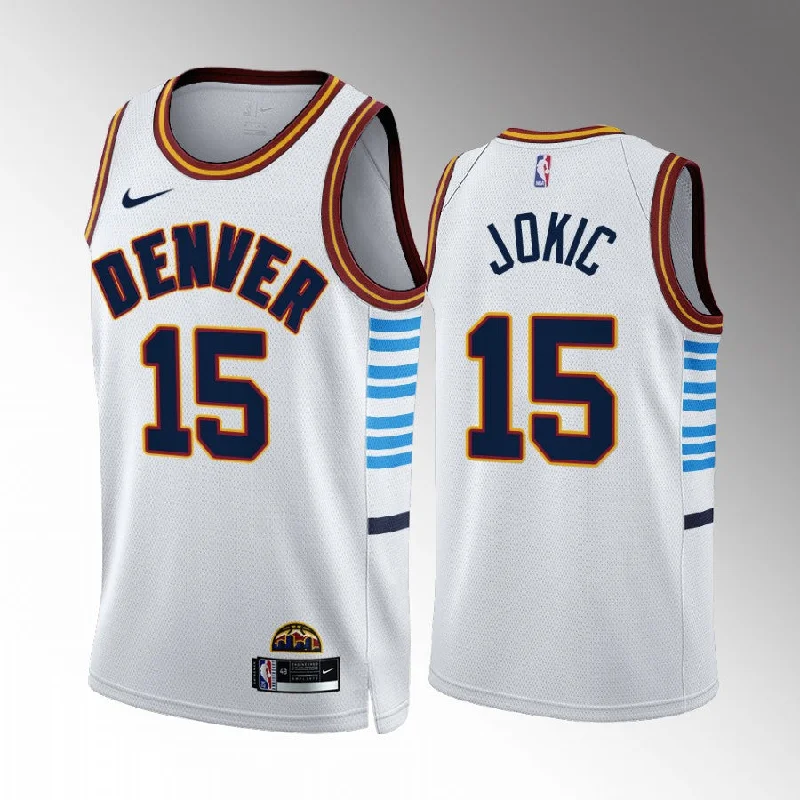 Personalized soccer jersey for team pride-Personalized basketball jersey for team pride-Nikola Jokic Denver Nuggets Jersey