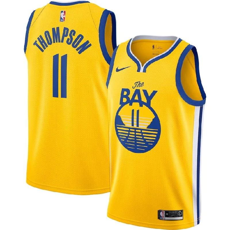 Soccer jersey with player names and numbers-Basketball jerseys with player names and numbers-Klay Thompson Golden State Warriors Statement Edition Jersey