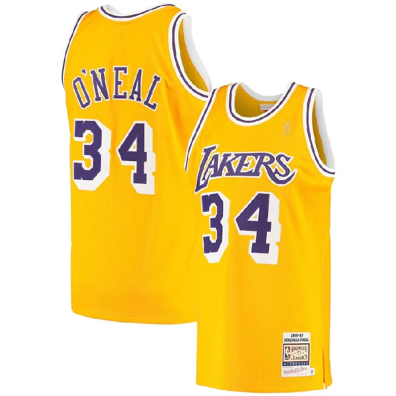 Custom soccer jersey for both players and fans-Custom basketball jersey for both players and fans-Shaquille O'Neal Los Angeles Lakers Jersey