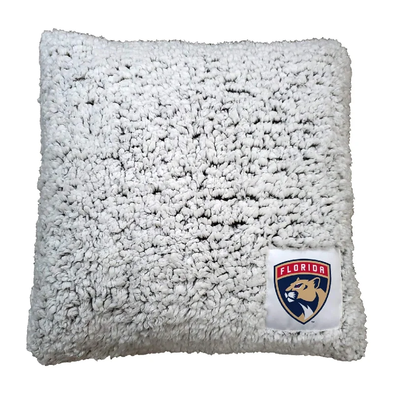 Personalized team pillows for home décor-Florida Panthers Frosty Pillow