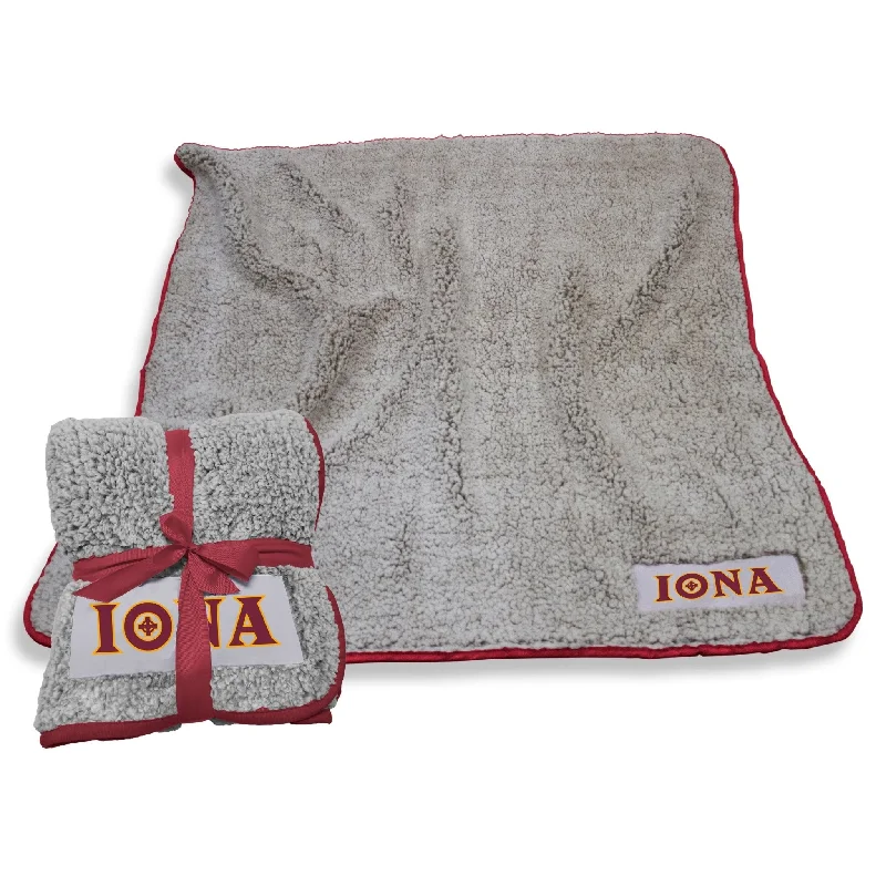 Sports team home textiles for fans who love to entertain-Iona College Frosty Fleece