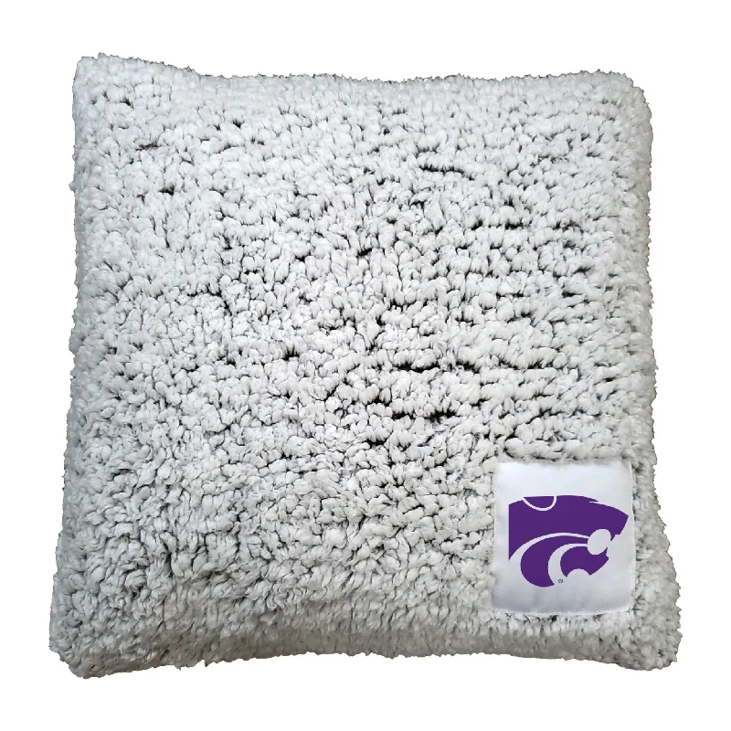 Premium team home textiles for sports enthusiasts-Kansas State Frosty Throw Pillow