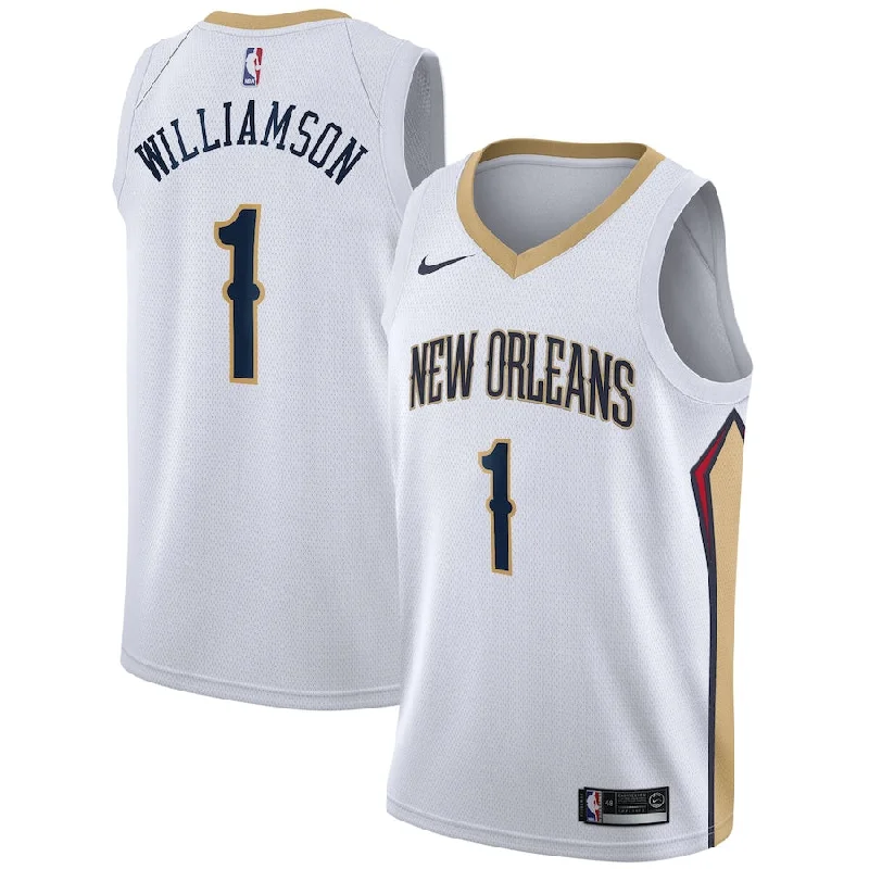 Custom soccer jersey with your favorite team-Custom basketball jersey with your favorite team-Zion Williamson New Orleans Pelicans Jersey