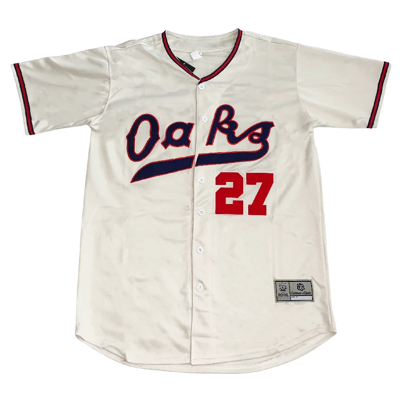 Baseball jersey with breathable fabric for comfort-Oakland Oaks Baseball Jersey