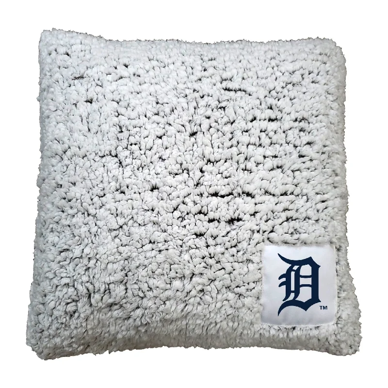 Team-themed curtains for a sporty vibe-Detriot Tigers Frosty Throw Pillow