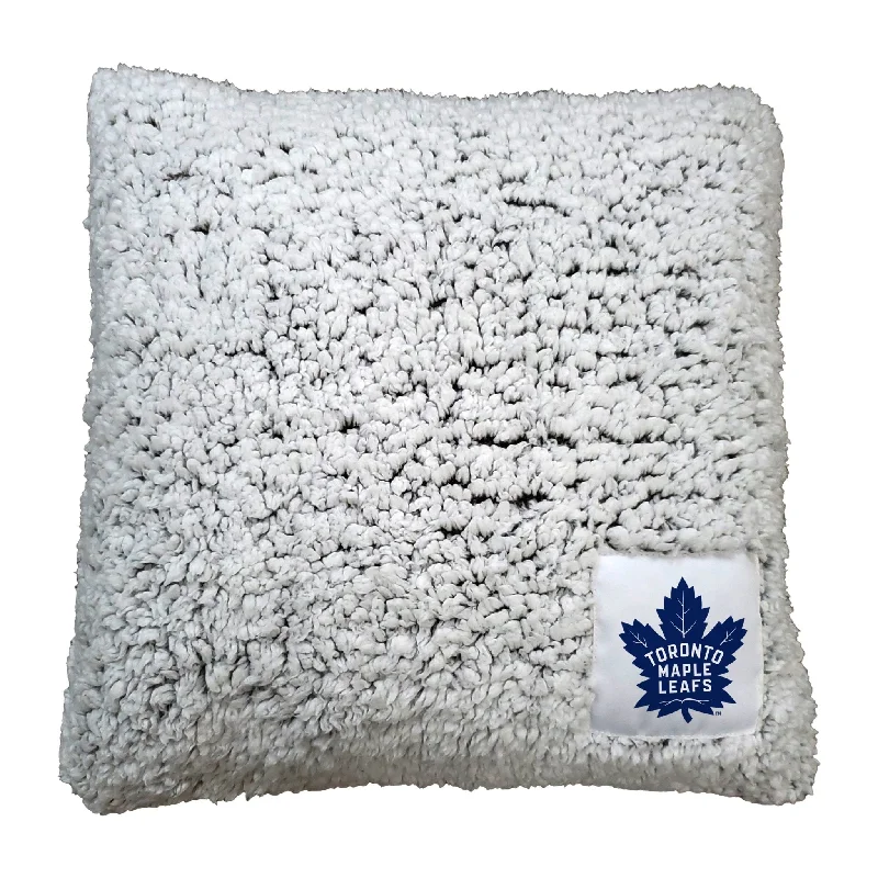 Personalized team home textiles with your favorite player’s number-Toronto Maple Leafs Frosty Throw Pillow