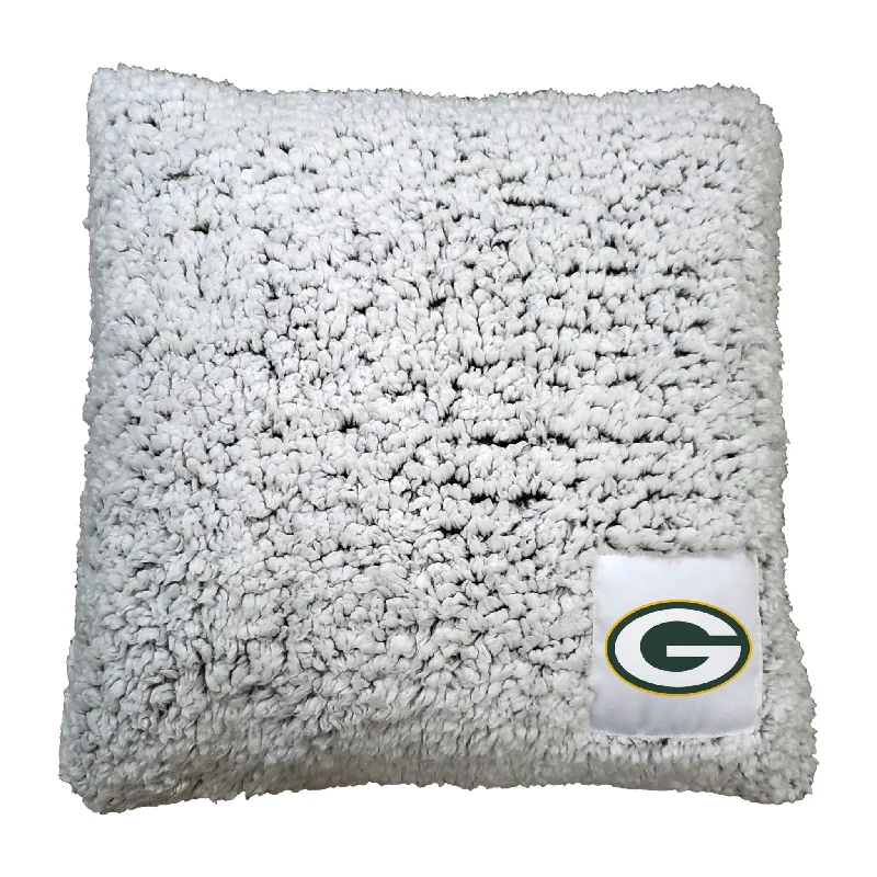 Soft team home textiles with premium finish-Green Bay Packers Frosty Throw Pillow