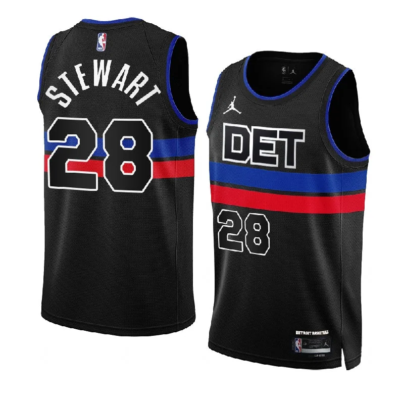 Custom soccer jersey for professional teams-Custom basketball jersey for professional teams-Isaiah Stewart Detroit Pistons Jersey