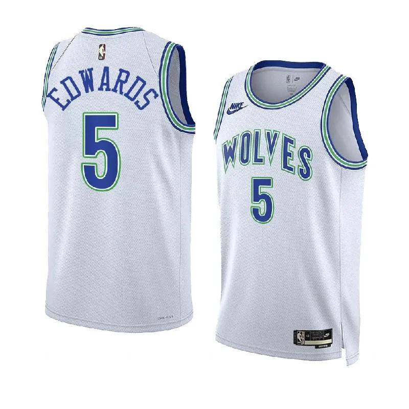 Personalized soccer jersey with embroidered logo-Personalized basketball jersey with embroidered logo-Anthony Edwards Minnesota Timberwolves Jersey